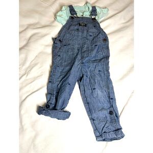 Overall outfit for little dino fans